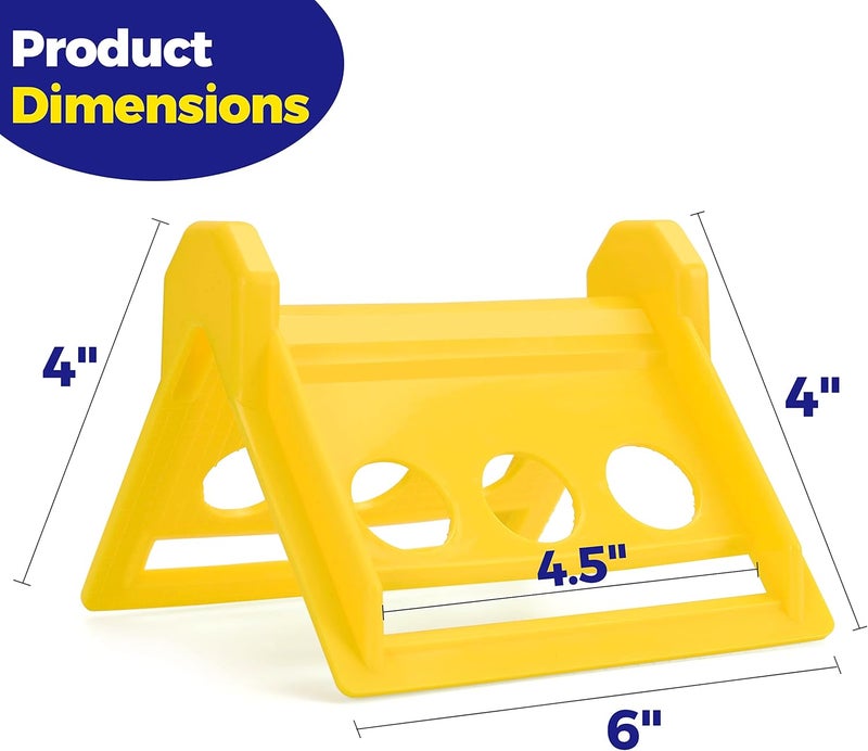 Storage Standard 24 Pack Edge Corner Protector With Carrying Case for Flatbed Cargo Load Truck Shipping - 4'' x 6'' Winch Ratchet Straps Plastic Protectors - Image 3